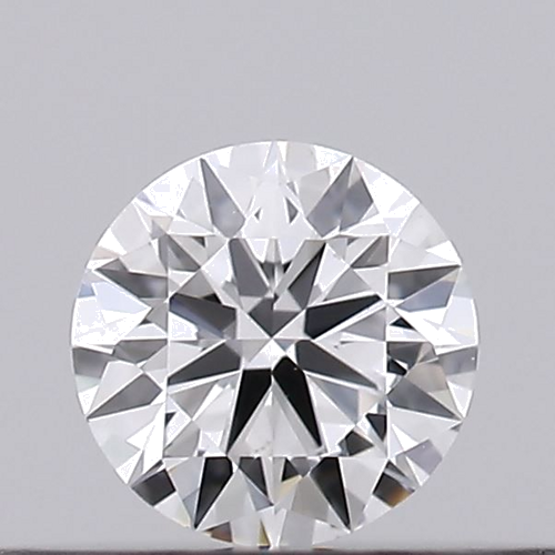 0.2 carat D-VVS2 Very Good cut Natūralus Round Deimantas (1)