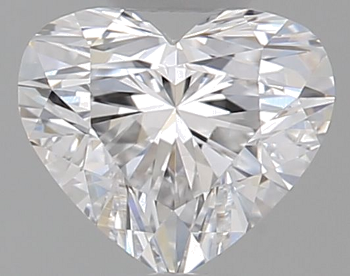 0.28 carat D-IF Natūralus Heart Deimantas (1)