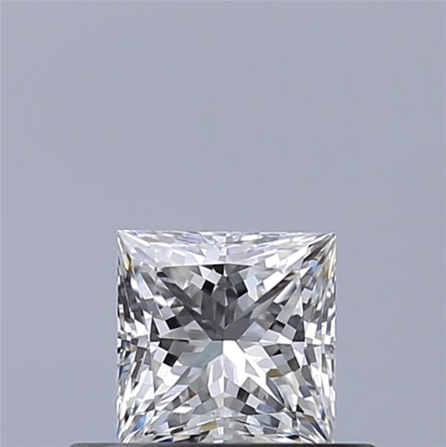 0.4 carat E-IF Natūralus Princess Deimantas (1)