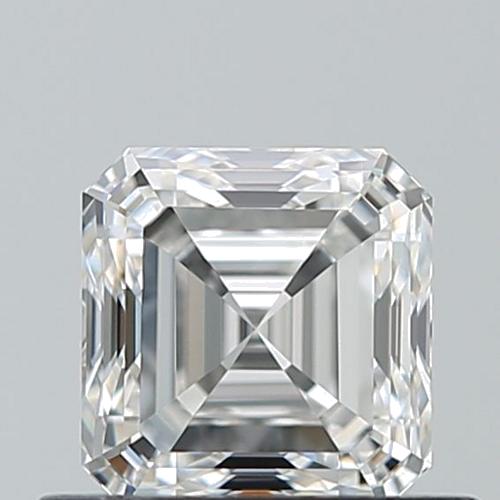 0.7 carat F-VVS1 Natūralus Asscher Deimantas (1)
