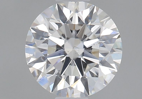 0.69 carat F-SI1 Excellent cut Natūralus Round Deimantas (1)