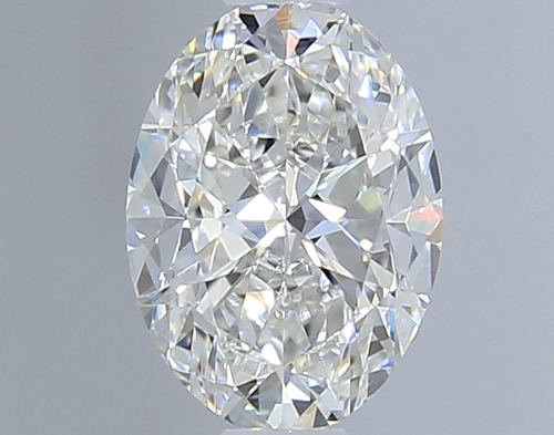 0.4 carat F-VVS2 Natūralus Oval Deimantas (1)