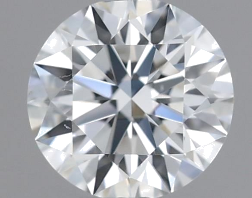 0.23 carat F-SI1 Excellent cut Natūralus Round Deimantas (1)