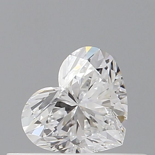 0.34 carat D-VVS1 Natūralus Heart Deimantas (1)