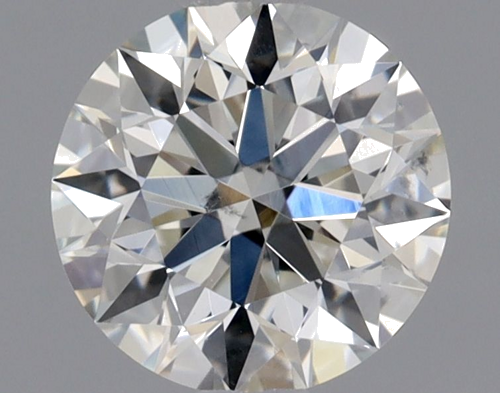 0.61 carat I-SI1 Excellent cut Natūralus Round Deimantas (1)