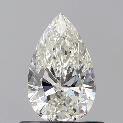 0.56 carat I-SI2 Natūralus Pear Deimantas (1)