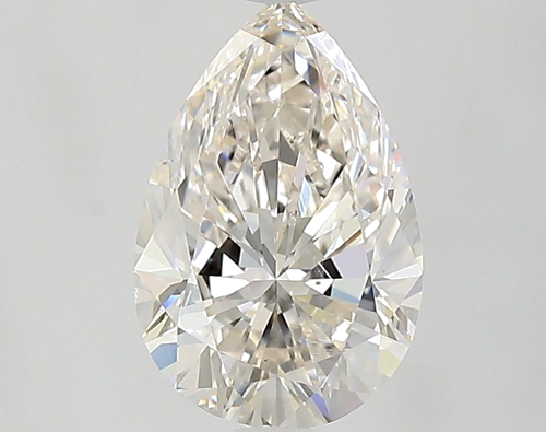 2.01 carat I-SI1 Natūralus Pear Deimantas (1)