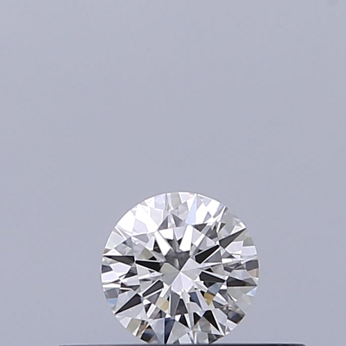 0.18 carat E-VVS2 Excellent cut Natūralus Round Deimantas (1)