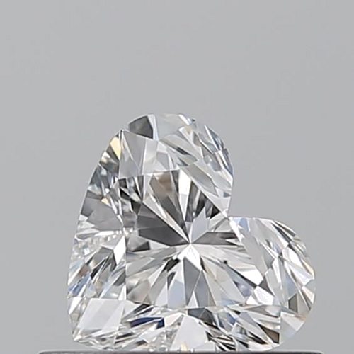 0.5 carat F-VS1 Natūralus Heart Deimantas (1)