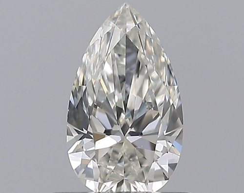 0.65 carat I-VS2 Natūralus Pear Deimantas (1)