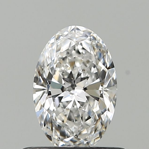 0.5 carat D-VS1 Natūralus Oval Deimantas (1)