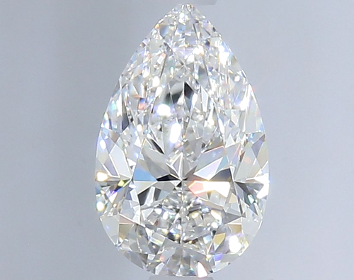 1.08 carat D-IF Natūralus Pear Deimantas (1)