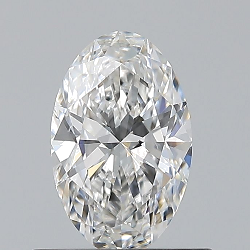 0.57 carat E-VS2 Natūralus Oval Deimantas (1)