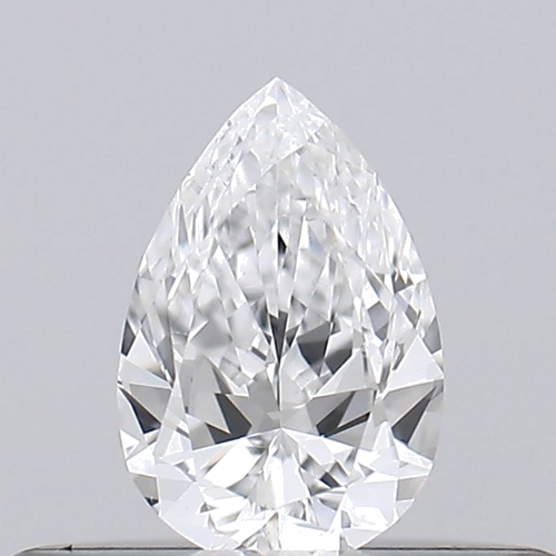 0.2 carat E-VS2 Natūralus Pear Deimantas (1)