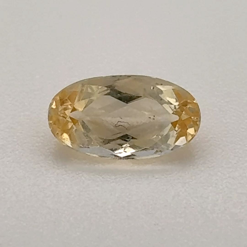 0.775 carat YELLOW Oval Topaz (1)