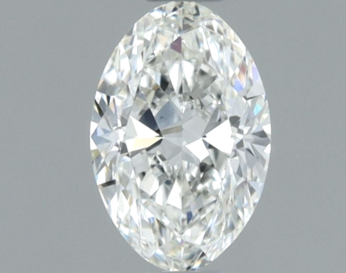0.5 carat I-VS1 Natūralus Oval Deimantas (1)