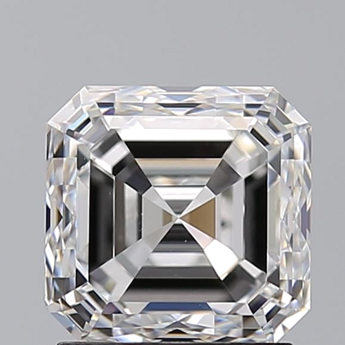 2.01 carat E-VS1 Natūralus Asscher Deimantas (1)