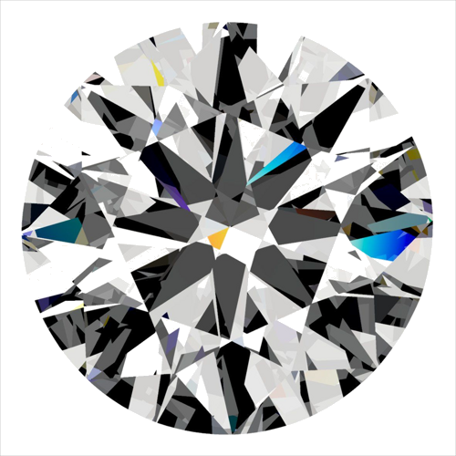 0.3 carat E-SI1 Very Good cut Natūralus Round Deimantas (1)