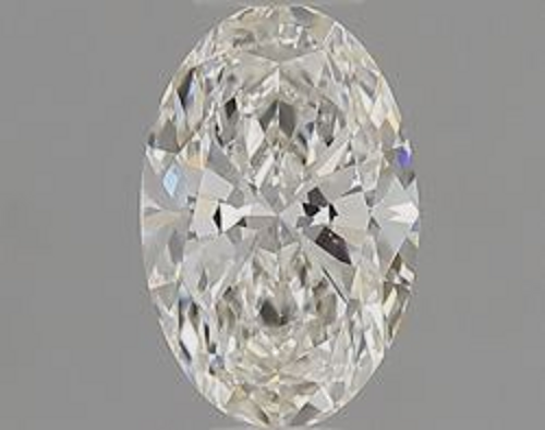 0.62 carat I-VS1 Natūralus Oval Deimantas (1)