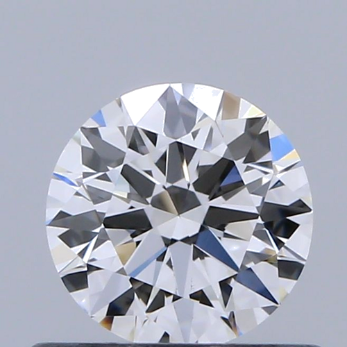 0.5 carat F-VVS1 Excellent cut Natūralus Round Deimantas (1)