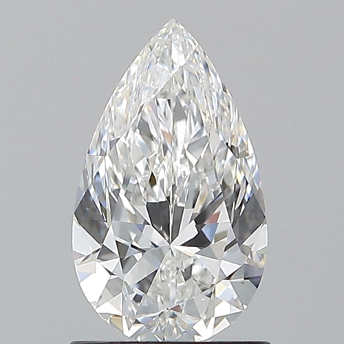 1.2 carat E-VS1 Natūralus Pear Deimantas (1)