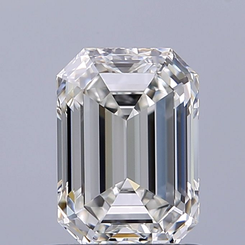 0.93 carat H-VVS2 Natūralus Emerald Deimantas (1)