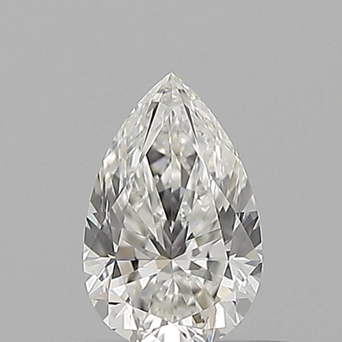 0.5 carat G-VVS1 Natūralus Pear Deimantas (1)