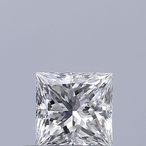 0.4 carat D-VVS1 Natūralus Princess Deimantas (1)