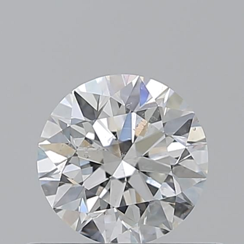 0.51 carat G-SI2 Excellent cut Natūralus Round Deimantas (1)