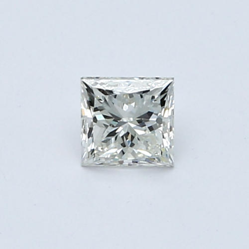 0.4 carat I-VVS1 Natūralus Princess Deimantas (1)