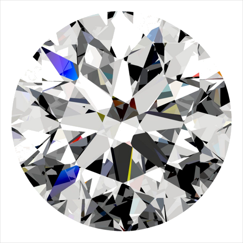 0.31 carat I-VS1 Excellent cut Natūralus Round Deimantas (1)
