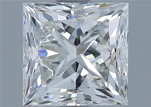 1.51 carat I-VVS2 Natūralus Princess Deimantas (1)