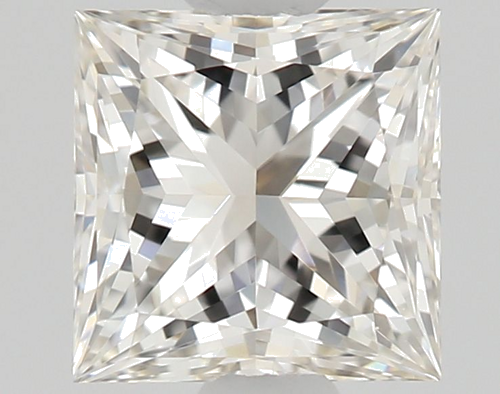 0.5 carat I-VVS1 Natūralus Princess Deimantas (1)