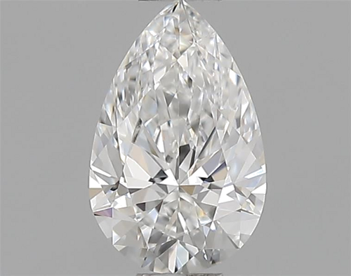 0.38 carat E-VVS1 Natūralus Pear Deimantas (1)