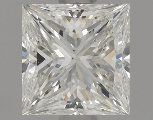 0.9 carat G-SI2 Natūralus Princess Deimantas (1)