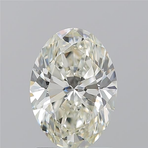 1.7 carat K-VS1 Natūralus Oval Deimantas (1)