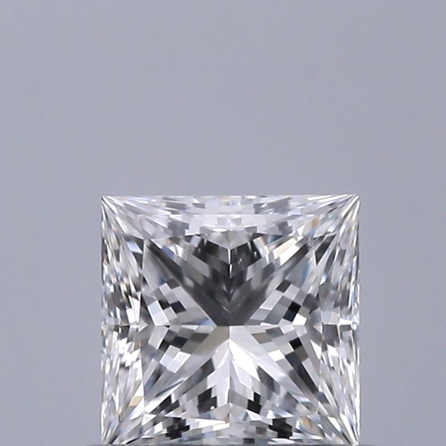 0.5 carat E-VS1 Natūralus Princess Deimantas (1)