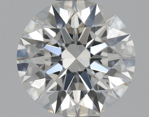 0.51 carat F-VVS2 Excellent cut Natūralus Round Deimantas (1)