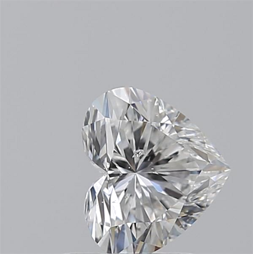 1.01 carat E-SI2 Natūralus Heart Deimantas (1)