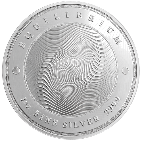 1 oz Equilibrium 2021 Tokelau sudraba monēta (1)