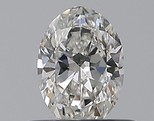 0.41 carat F-SI1 Natūralus Oval Deimantas (1)