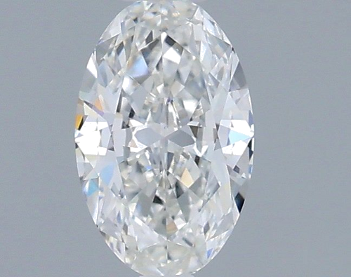 0.5 carat D-VS2 Natūralus Oval Deimantas (1)