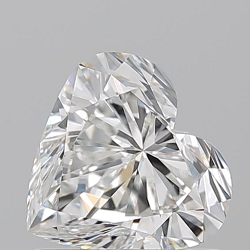 1.01 carat G-VS1 Natūralus Heart Deimantas (1)