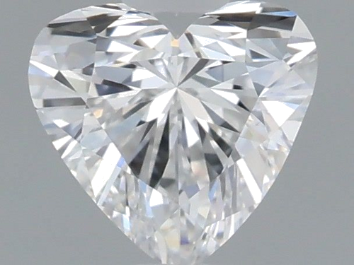 0.4 carat E-VVS2 Natūralus Heart Deimantas (1)