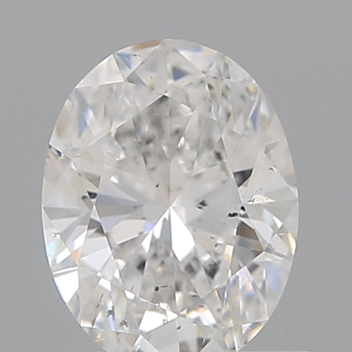 0.61 carat D-SI2 Natūralus Oval Deimantas (1)