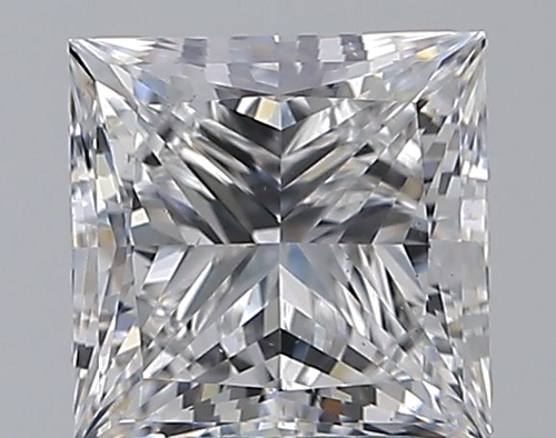 1.5 carat D-VS2 Natūralus Princess Deimantas (1)
