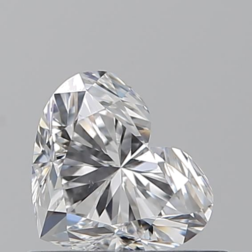 0.61 carat E-VS2 Natūralus Heart Deimantas (1)