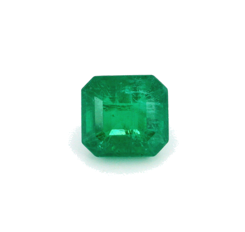4.13 carat GREEN STEP cut Octagonal Smaragdas (1)