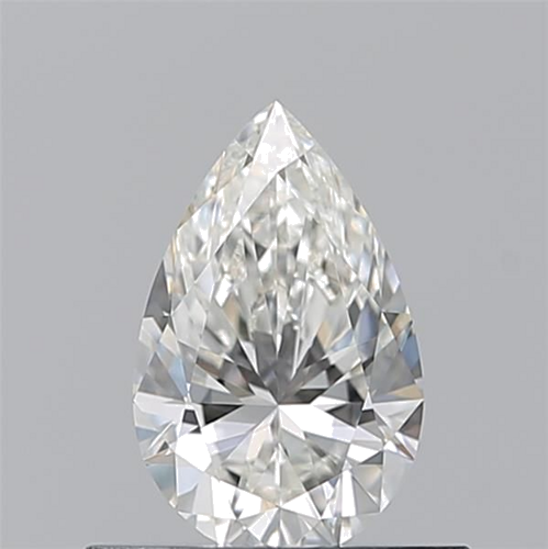 0.51 carat I-IF Natūralus Pear Deimantas (1)