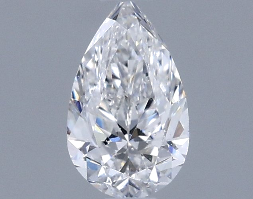 0.52 carat E-SI2 Natūralus Pear Deimantas (1)